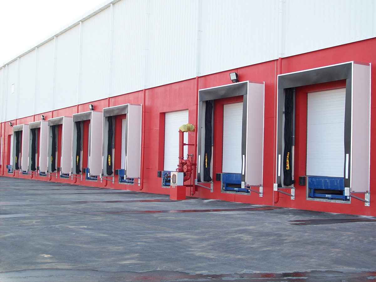 Loading Bay Dock Lighting and Traffic Management Installation