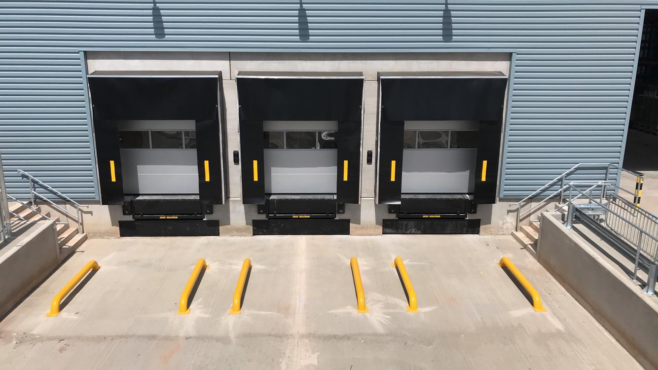 Industrial Sectional Overhead Doors Installation